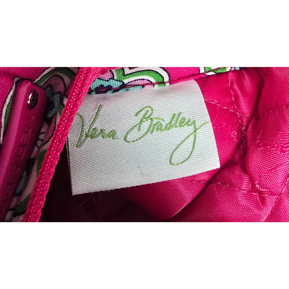 Vera Bradley Pink Swirl Floral Crossbody Bag Little Hipster - Picture 4 of 16